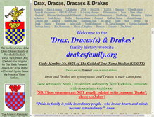 Tablet Screenshot of drakesfamily.org